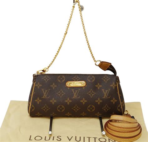 monogram purse louis vuitton|louis Vuitton Monogram canvas eva.